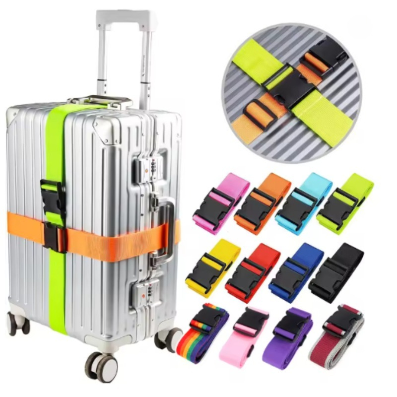 Travel Accessories For Kids - Proste paski do walizek z poliestru