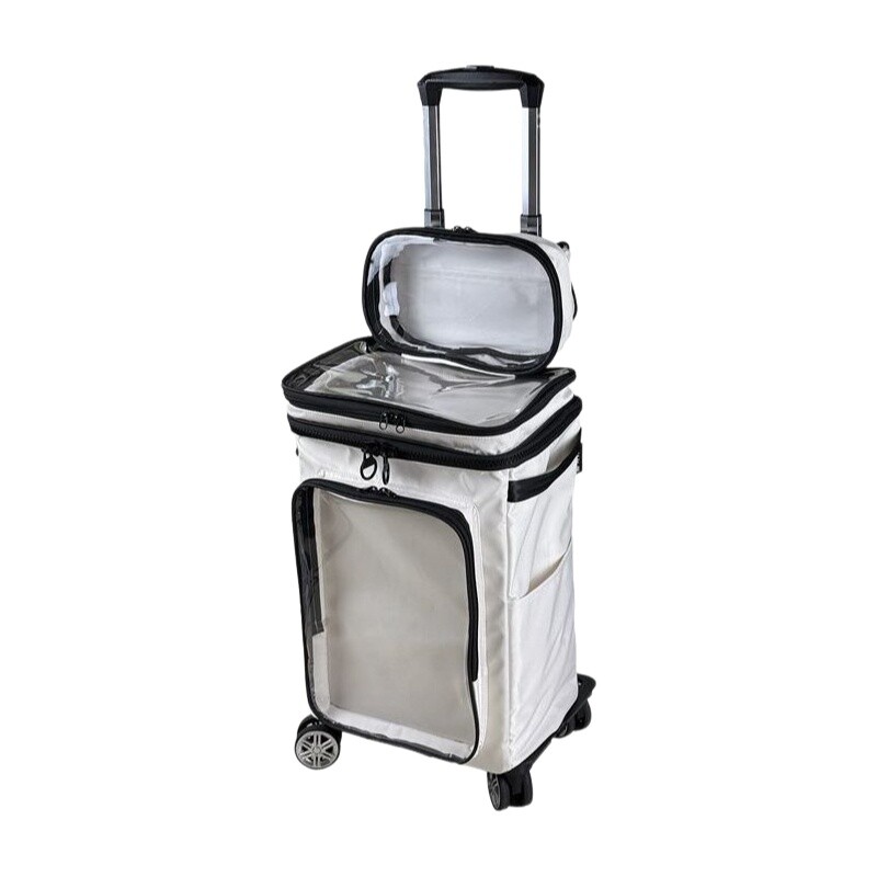Travel Packing Cube - Przezroczysta walizka na kółkach w stylu