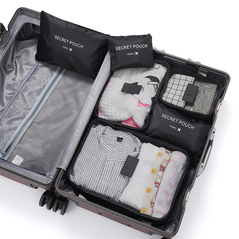 Travel Accessories Packing Cubes - 6 Zestawów Małych Torb do Przechowywania