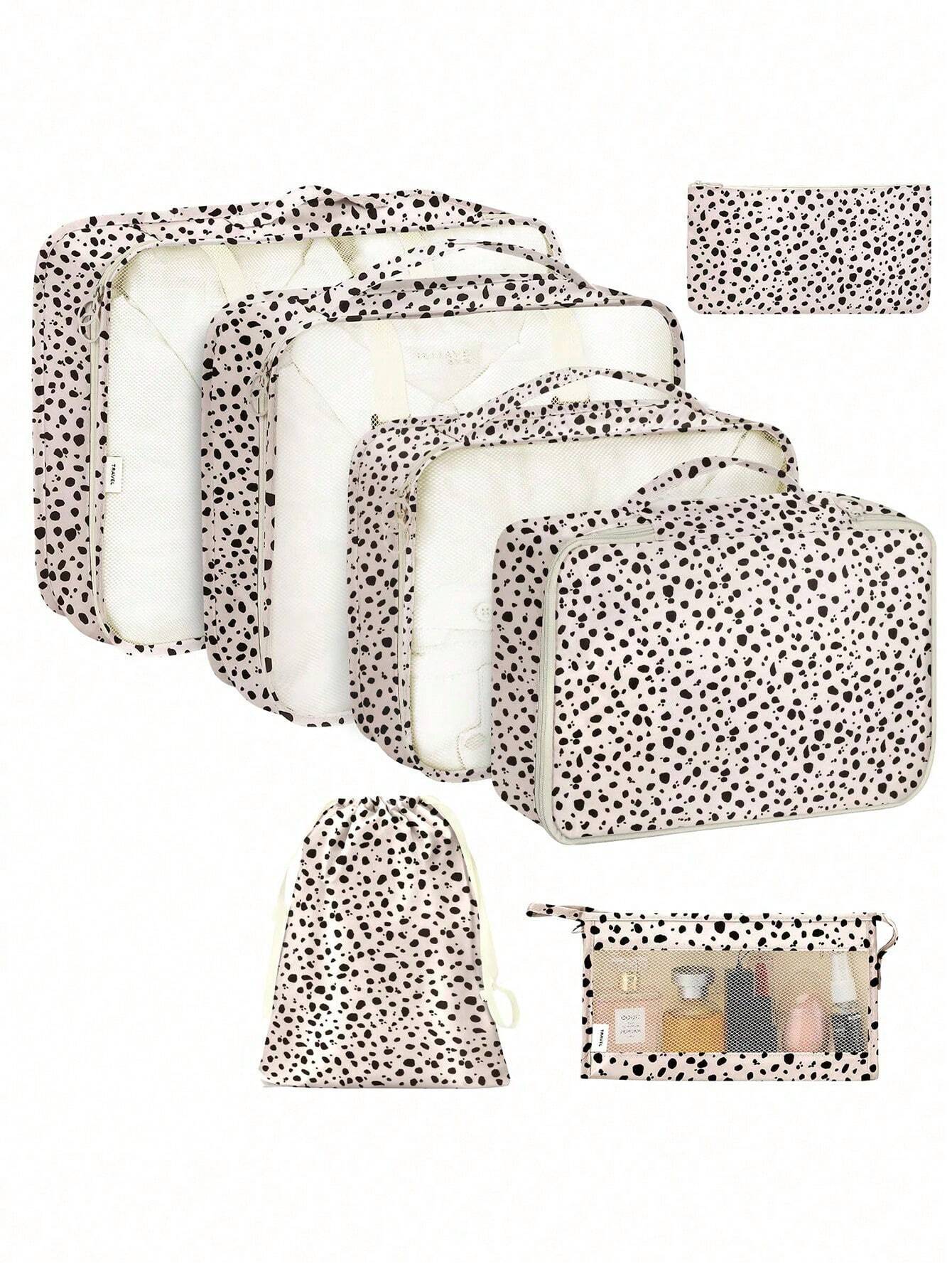 Travel Accessories Packing Cubes - 7-częściowy zestaw toreb do przechowywania bagażu