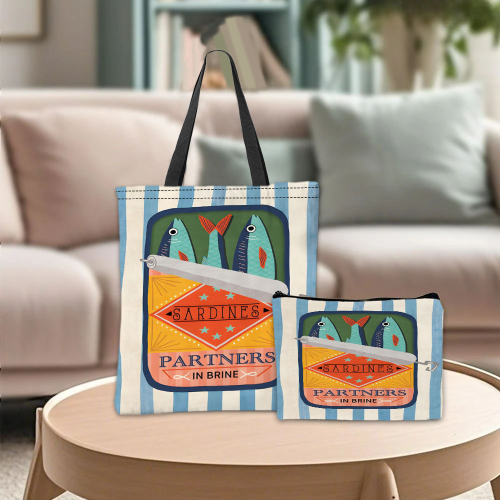 Travel Accessories Pouch - Torba na ramię Sardine Partners, graficzna