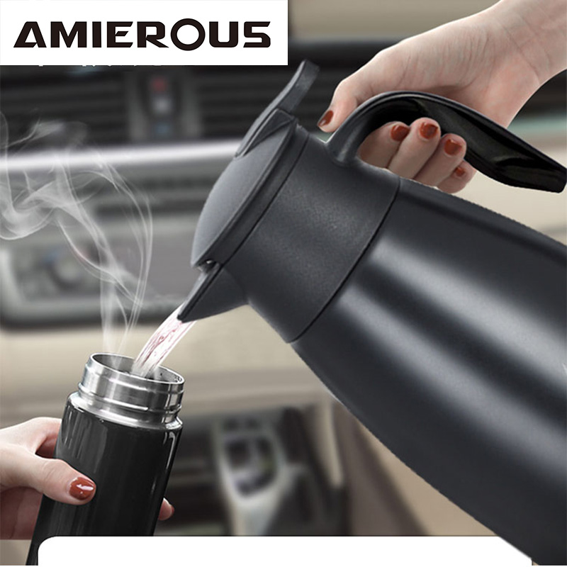 Portable Travel Kettle - Przenośny czajnik samochodowy Arier 800ML z