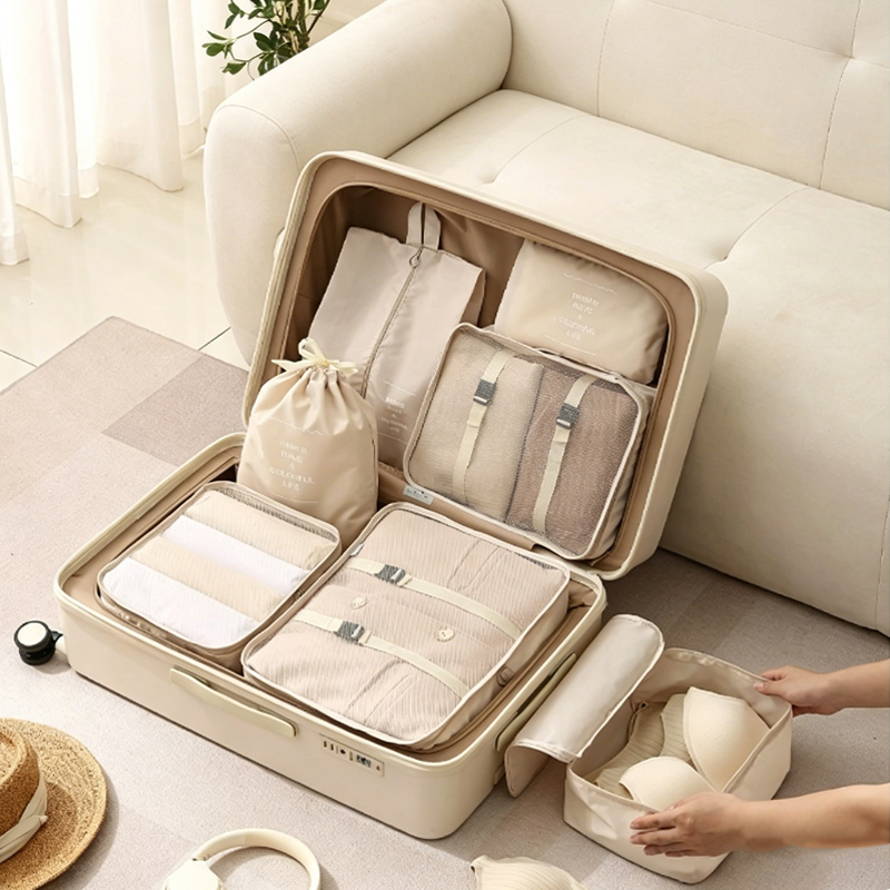 7-częściowy zestaw organizerów – Travel Accessories Packing Cubes recenzja i cena