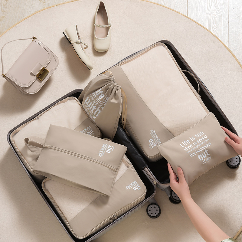 Zestaw 6 organizerów do bagażu – Travel Accessories Packing Cubes recenzja i cena