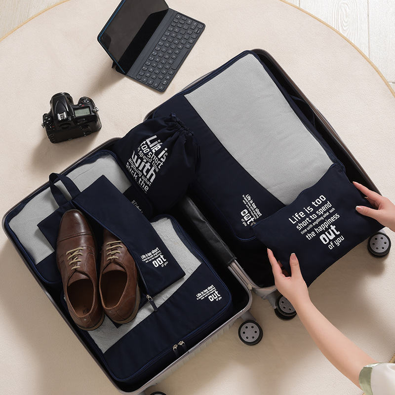 Zestaw 6 organizerów do bagażu – Travel Accessories Packing Cubes recenzja i cena