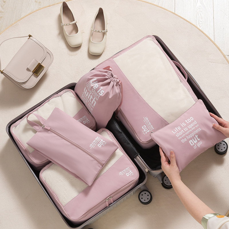 Zestaw 6 organizerów do bagażu – Travel Accessories Packing Cubes recenzja i cena
