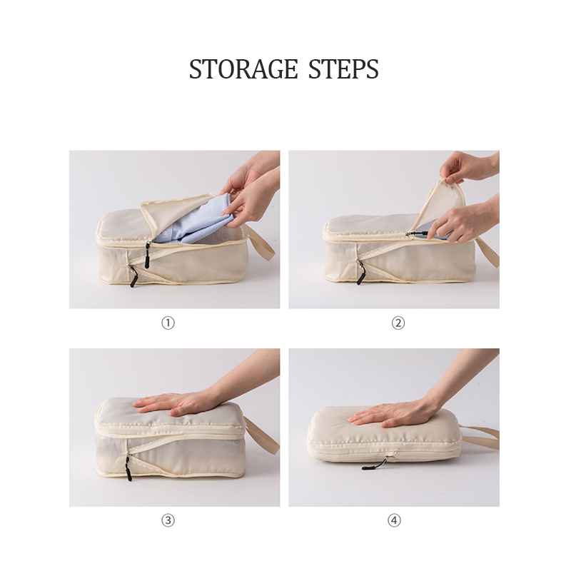 3-częściowy zestaw wodoodporny – Travel Accessories Packing Cubes recenzja i cena