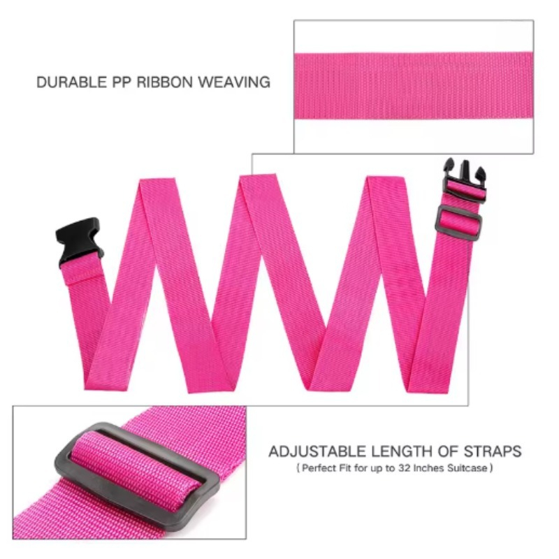 Proste paski do walizek z poli – Travel Accessories For Kids recenzja i cena