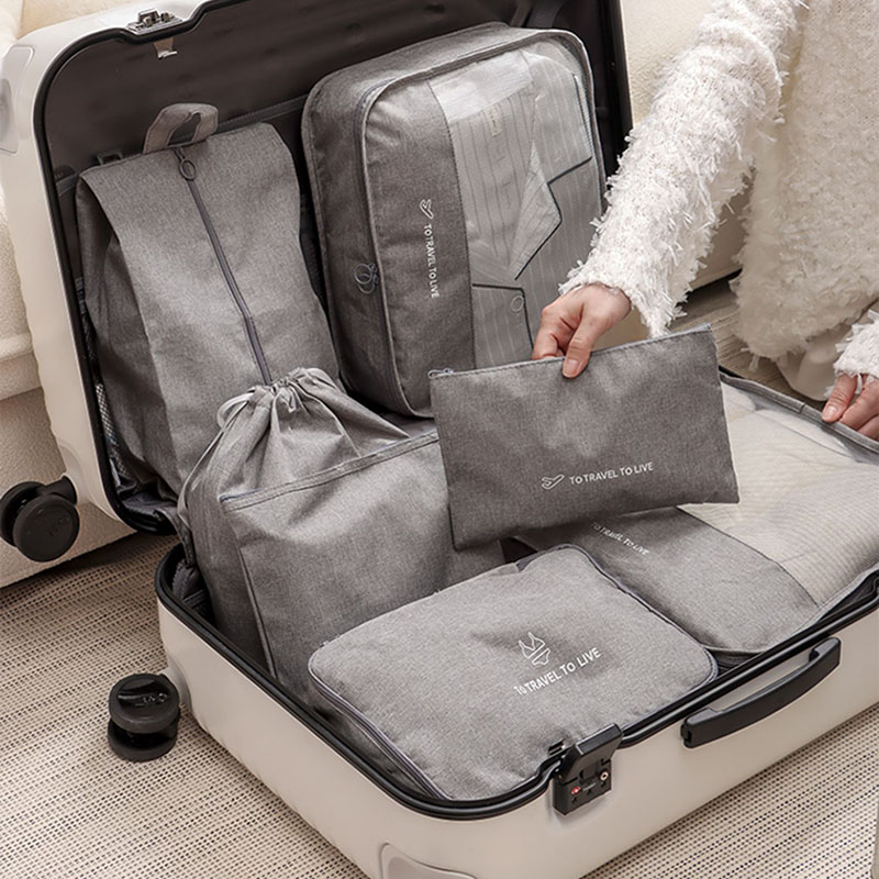 7-częściowy zestaw kostek do p – Travel Accessories Packing Cubes recenzja i cena