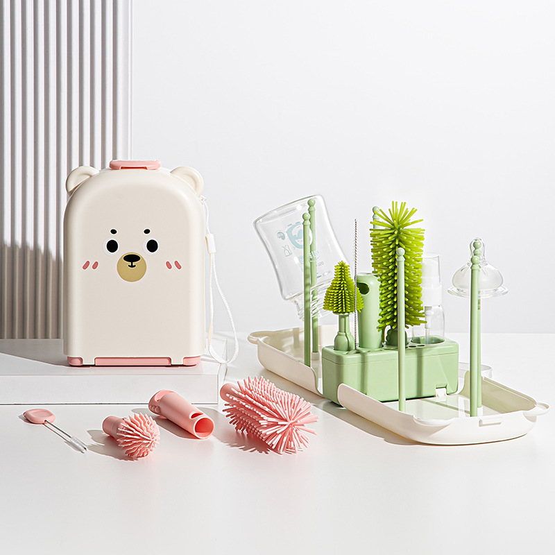 Zestaw podróżnych szczotek do  – Travel Accessories For 1 Year Old recenzja i cena