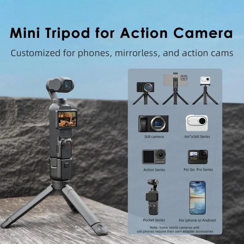 Składany Mini Statyw do DJI Os – Travel Vlog Accessories recenzja i cena