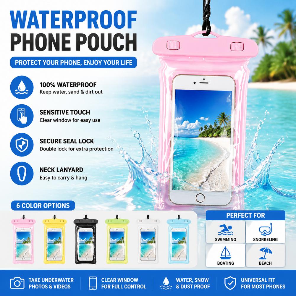 Przezroczyste wodoodporne etui – Travel Accessories Pouch recenzja i cena