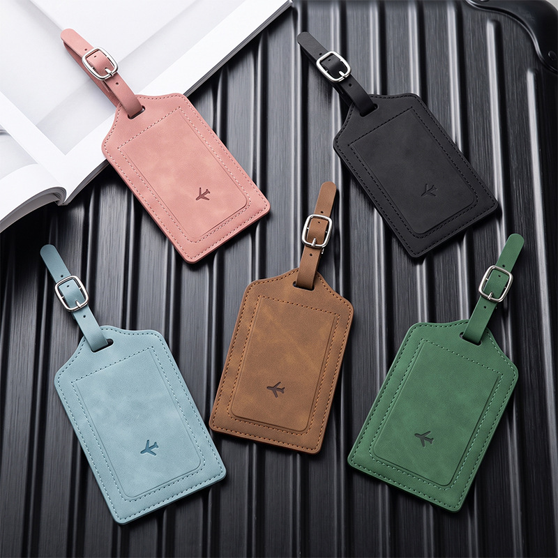 1 szt. etykieta na bagaż z PU  – Travel Accessories Pack recenzja i cena