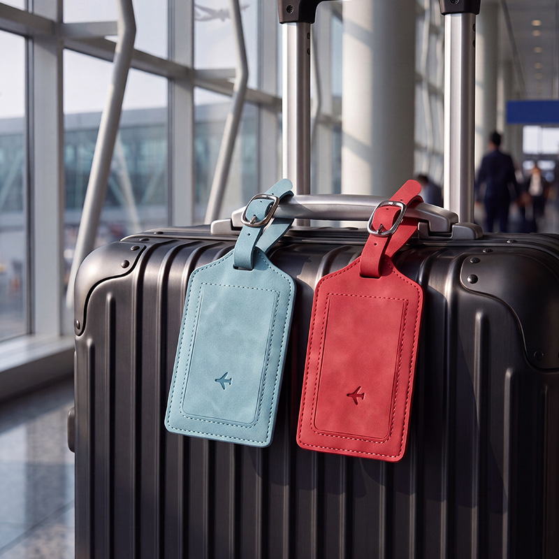 1 szt. etykieta na bagaż z PU  – Travel Accessories Pack recenzja i cena