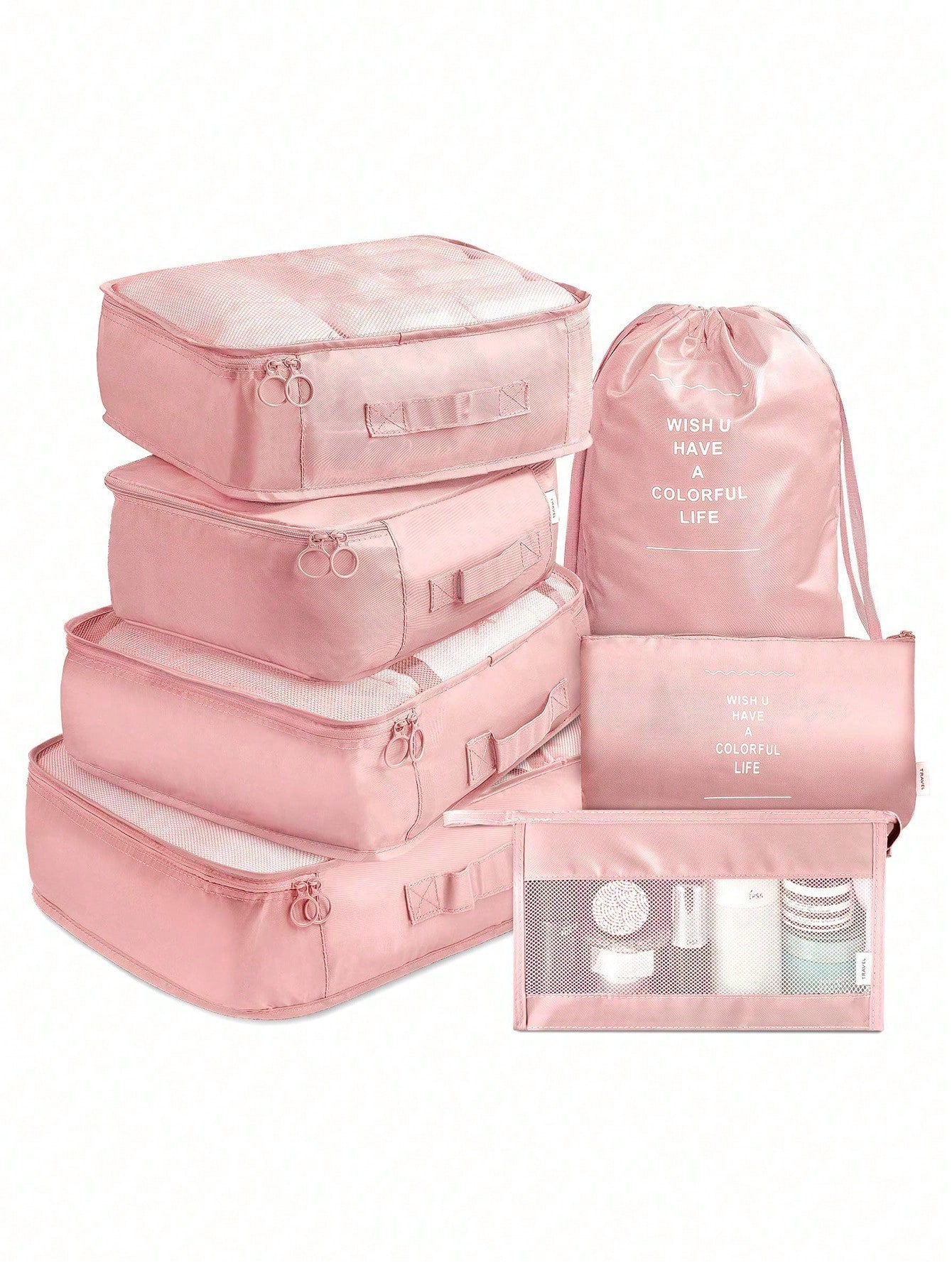 7-częściowy zestaw toreb do pr – Travel Accessories Packing Cubes recenzja i cena