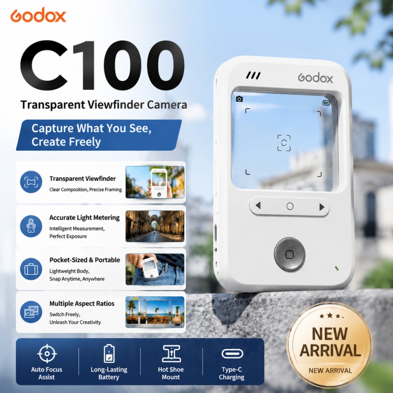 Godox C100 Retro CCD Cyfrowy A – Travel Vlog Accessories recenzja i cena