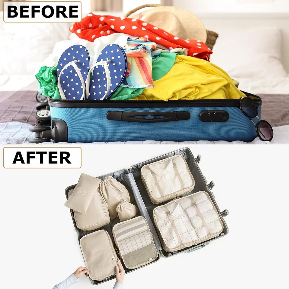 Zestaw kostek do pakowania lub – Travel Accessories Packing Cubes recenzja i cena