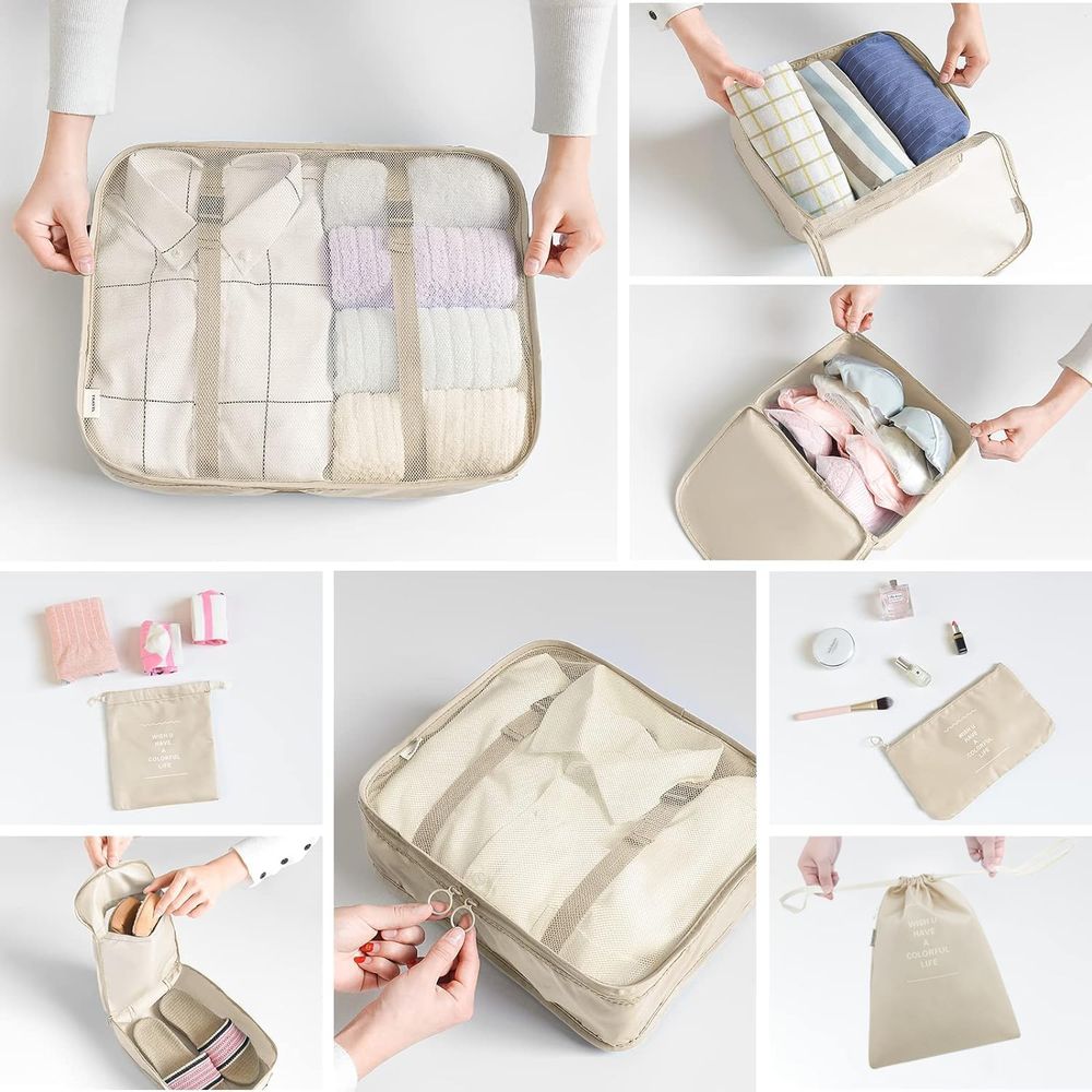 Zestaw kostek do pakowania lub – Travel Accessories Packing Cubes recenzja i cena